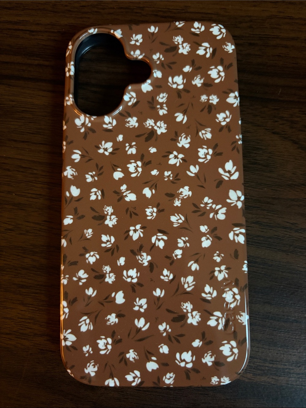 Casely Brown Floral iPhone 17 Case